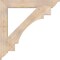 Ekena Millwork Merced Traditional Smooth Bracket, Douglas Fir, 5 1/2"W x 44"D x 44"H BKT06X44X44MRC01SDF - alternate 4